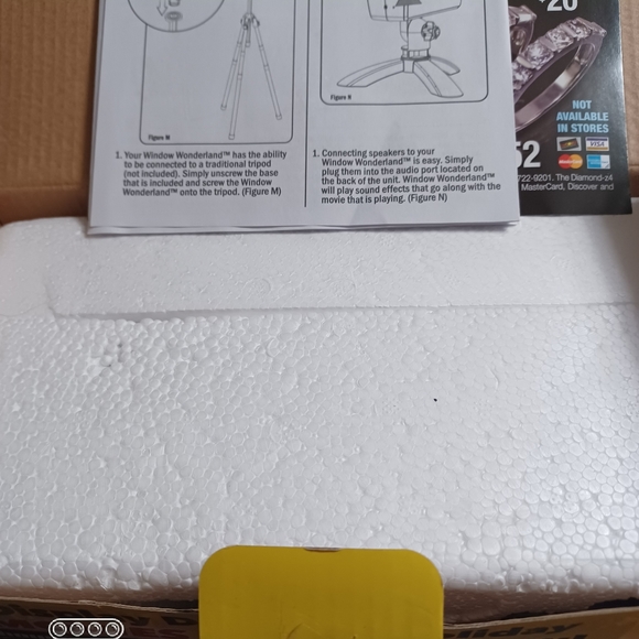 Halloween and ChristmaWindow Projector System New in Box Christmas and Halloween - Picture 5 of 6